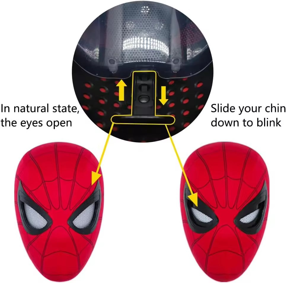 Spider-Man Eye Blink Mask – breathable full-head mask