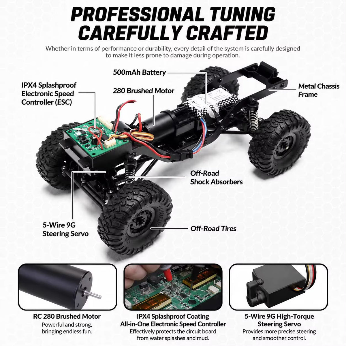 Apex 1:16 4WD Hobby Grade Crawler – product detail